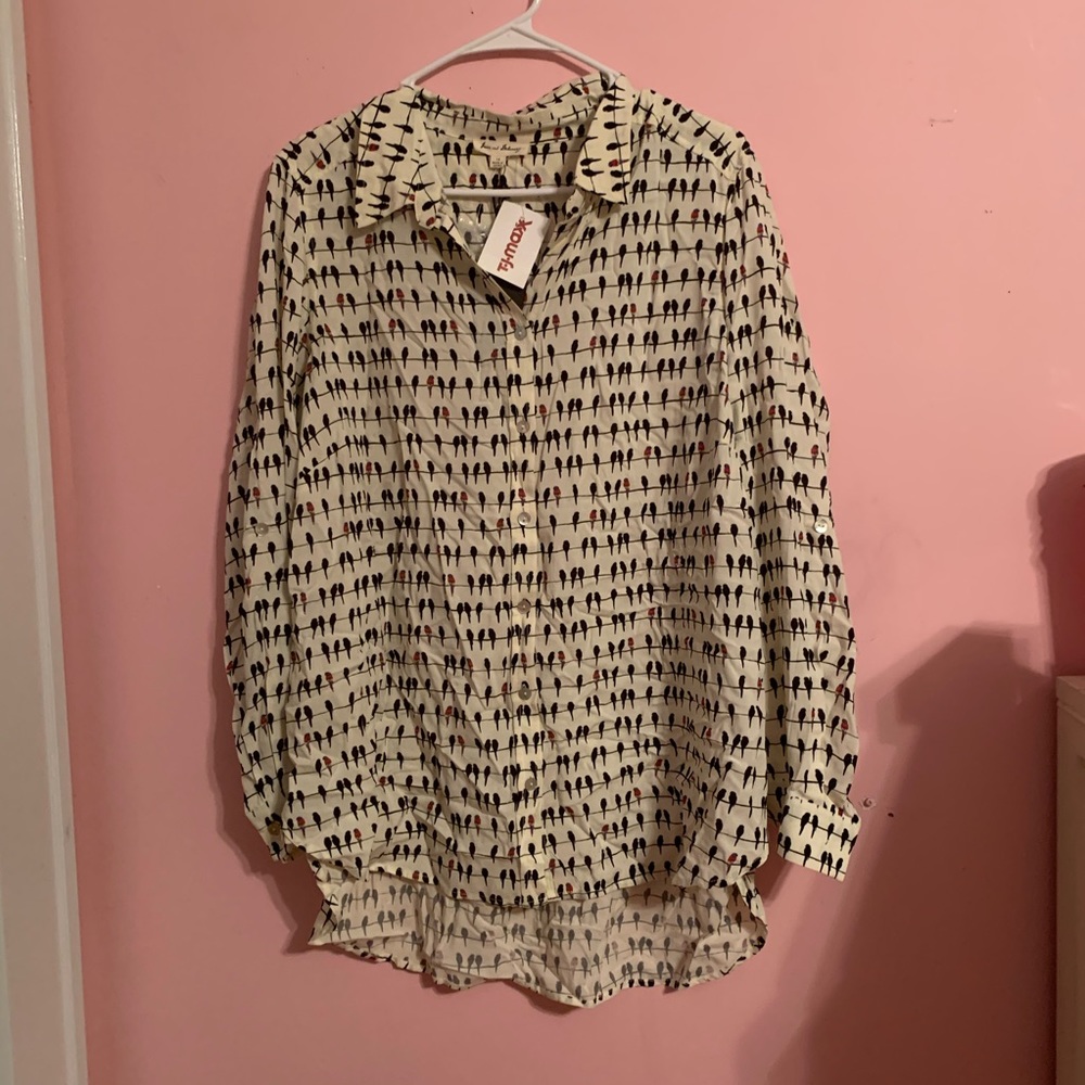 Patterned Button Up